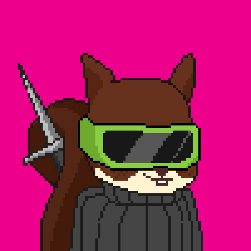 Pixel Squirrels #1590